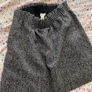 Tweed short skirt